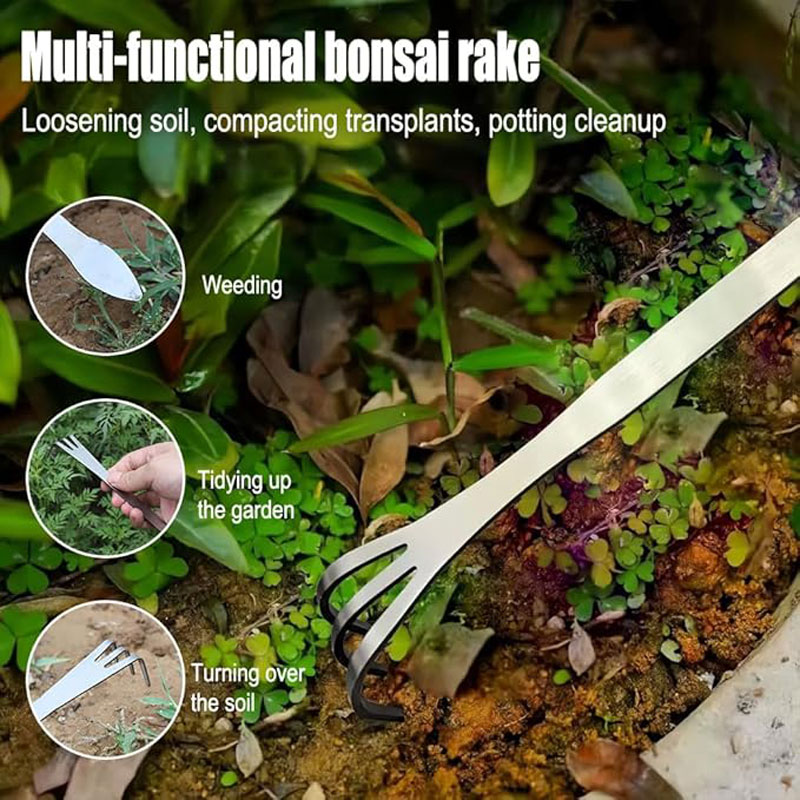 Wurzelrechen aus Edelstahl, ha – Bonsai Garden Tools Bewertung und Preis