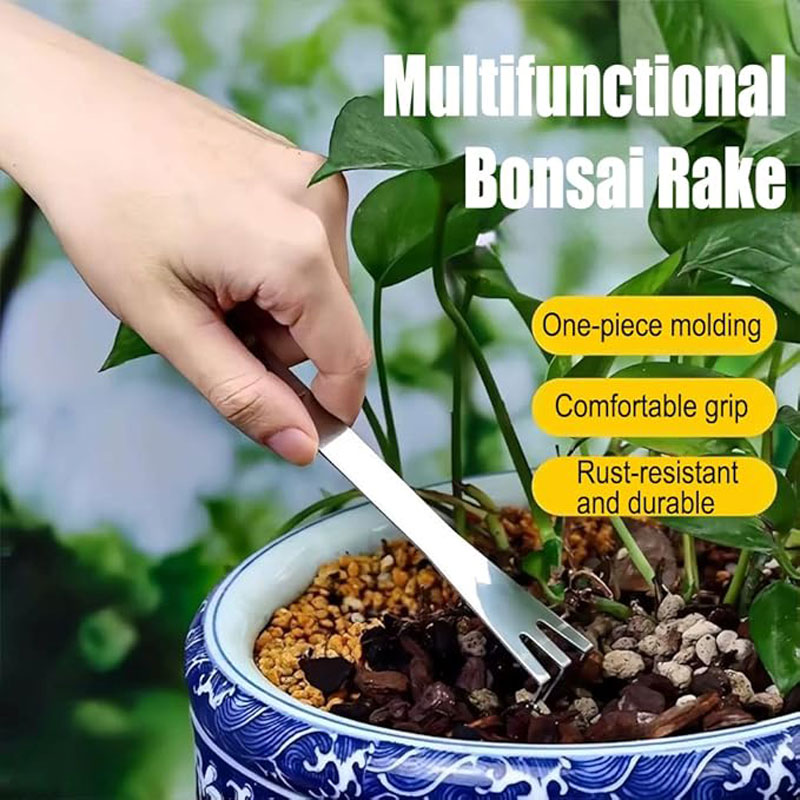 Wurzelrechen aus Edelstahl, ha – Bonsai Garden Tools Bewertung und Preis