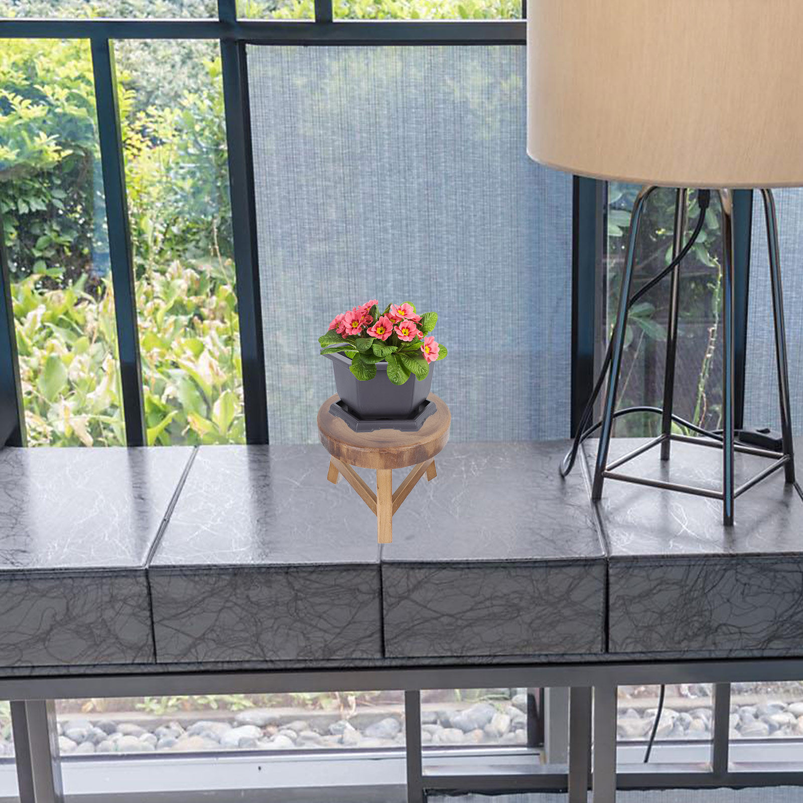 1 Stück Massivholz-Blumentopfs – Bonsai Garden Display Stands Bewertung und Preis