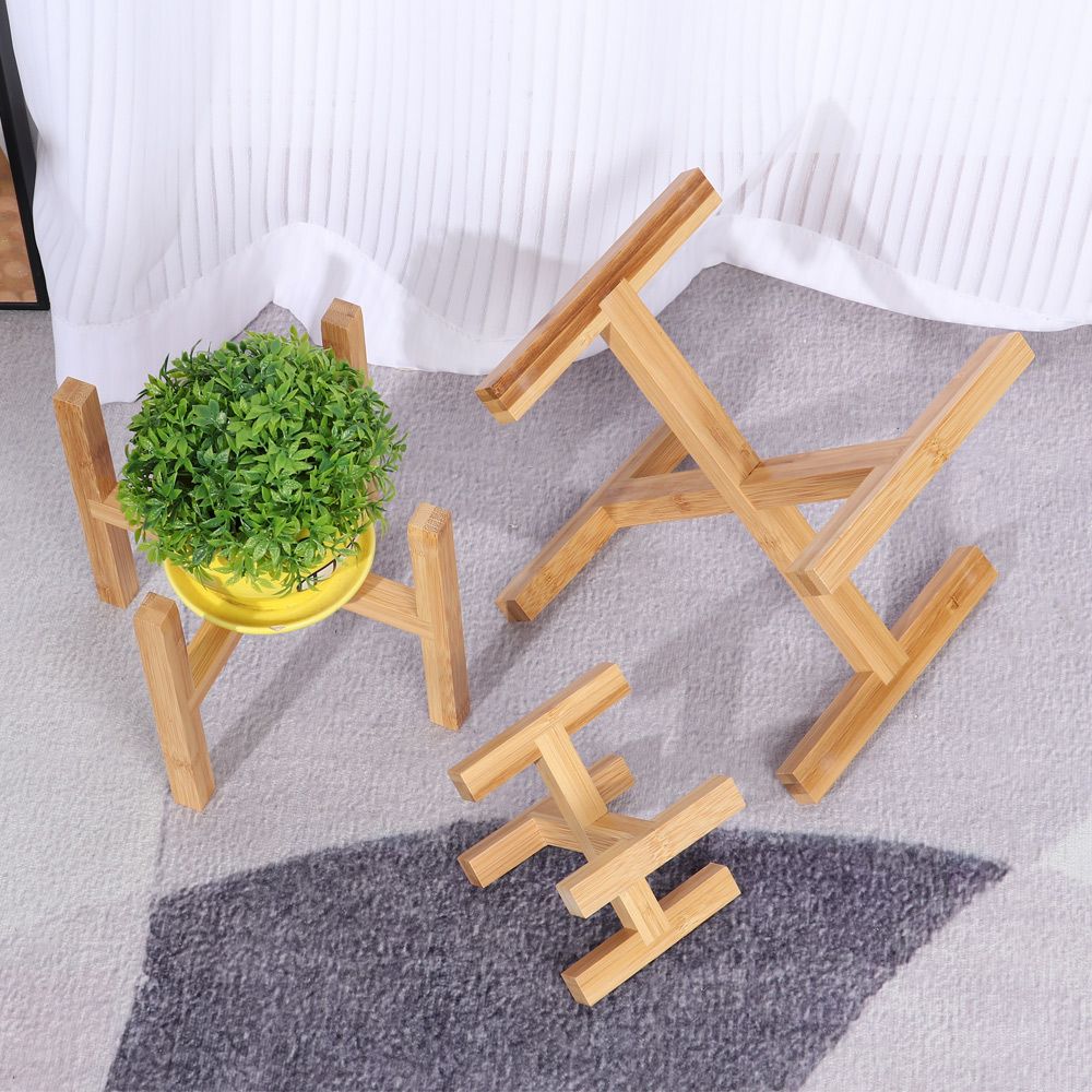 Holz Blumentopf halter bodens  – Bonsai Garden Display Stands Bewertung und Preis