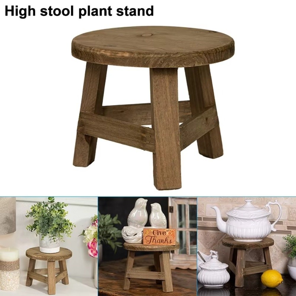 Mini Holz Hocker Blumen Displa – Bonsai Garden Display Stands Bewertung und Preis