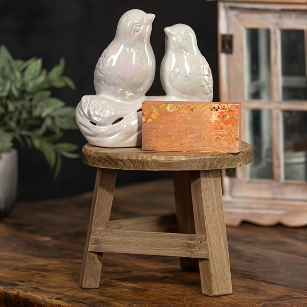 Mini Holz Hocker Blumen Displa – Bonsai Garden Display Stands Bewertung und Preis