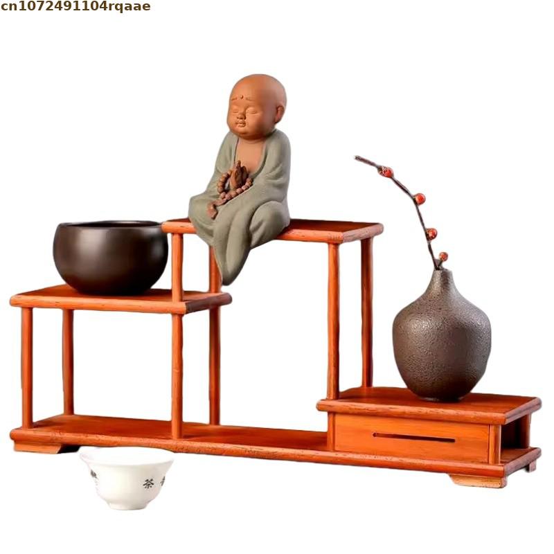Blumentopfhalter aus Holz, Pfl – Bonsai Garden Display Stands Bewertung und Preis