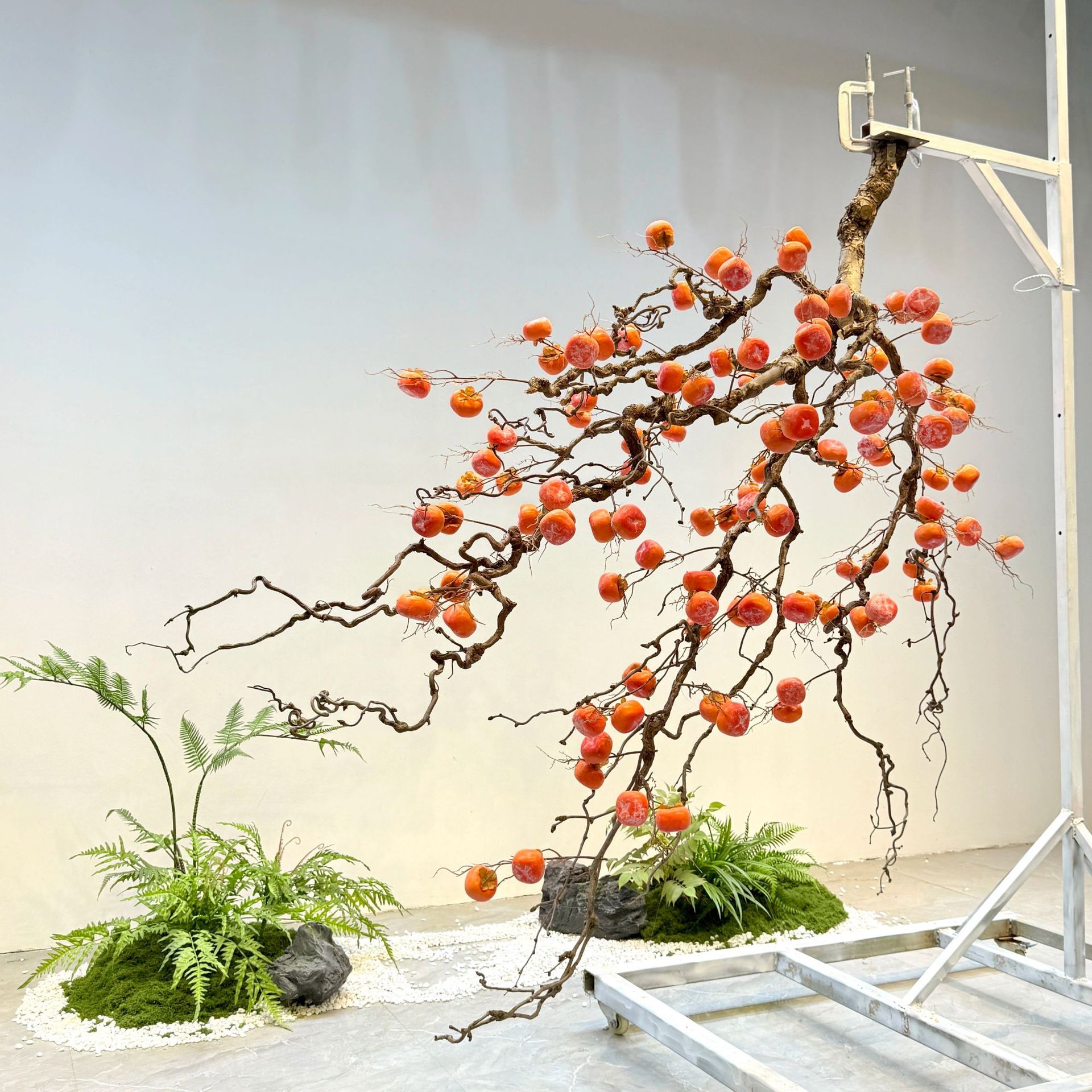 Simulierter Persimonenbaum mit – Bonsai Garden Wall Bewertung und Preis