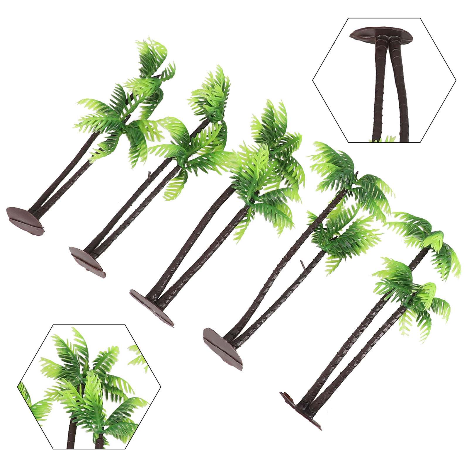 5 Stück handgefertigte Kokospa – Bonsai Garden Layout Bewertung und Preis