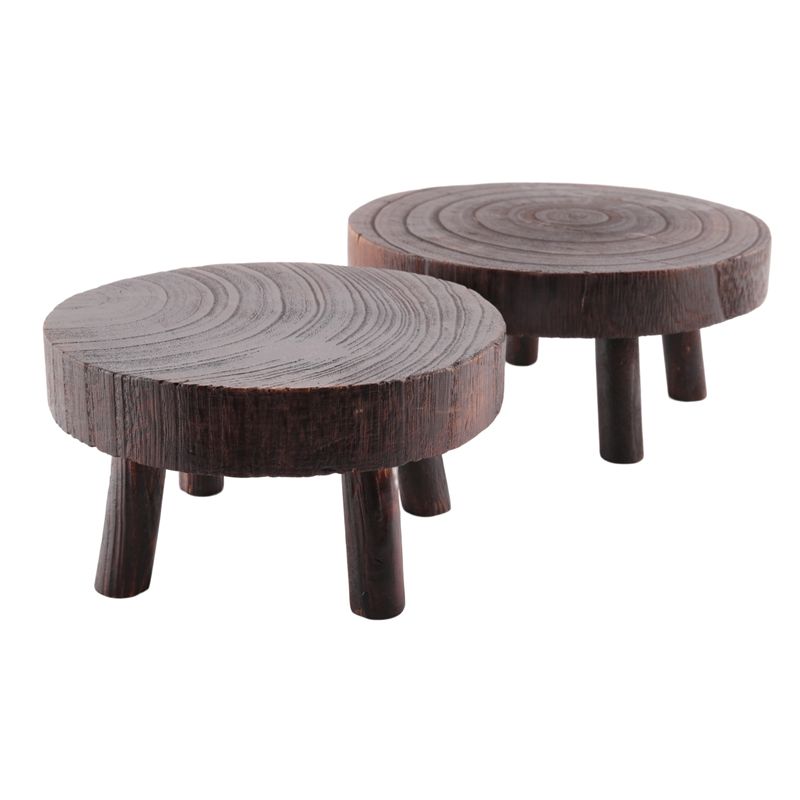 ABHU 2 Stück Mini-Holzhocker a – Bonsai Garden Display Stands Bewertung und Preis