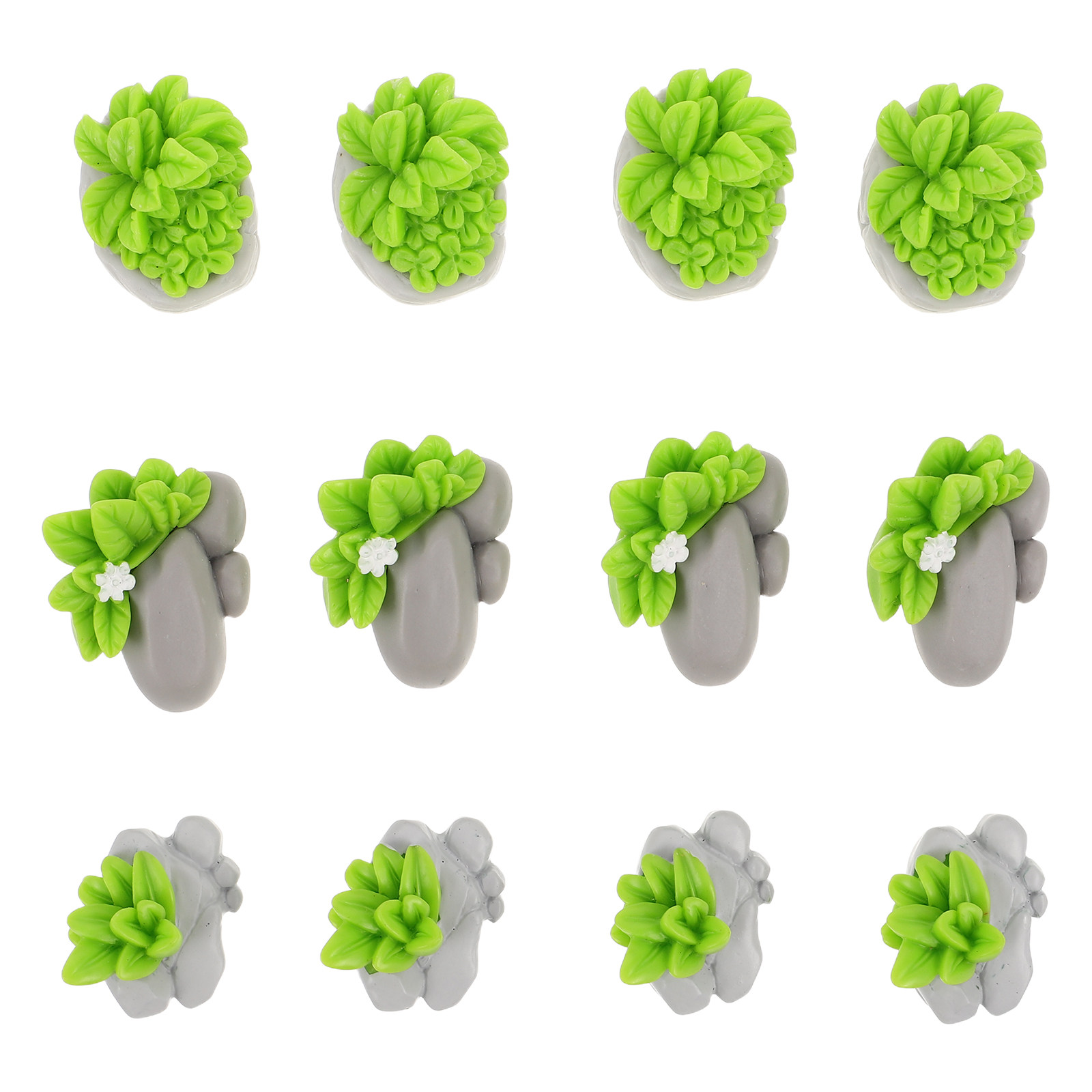 12 Stück Miniatur-Kunststein-G – Bonsai Garden Layout Bewertung und Preis