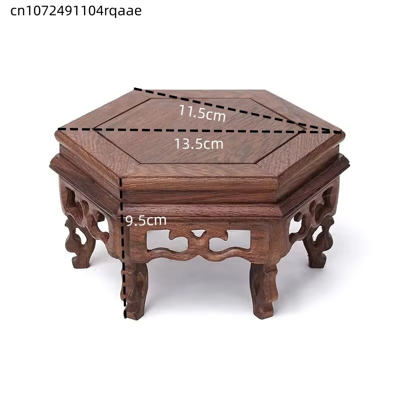 Sechseckiger Pflanzenständer a – Bonsai Garden Display Stands Bewertung und Preis