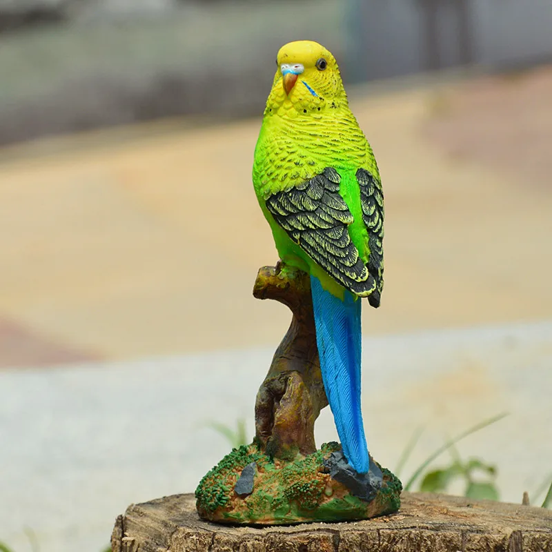 Harpiksguss Papageien-Statue O – Bonsai Garden Wall Bewertung und Preis