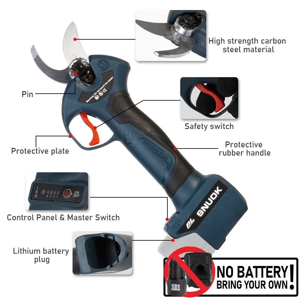SNUOK 12V Bürstenlose Elektris – Bonsai Garden Tools Bewertung und Preis
