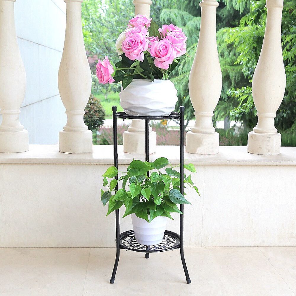 2-stufiger eleganter Pflanzgef – Bonsai Garden Display Stands Bewertung und Preis
