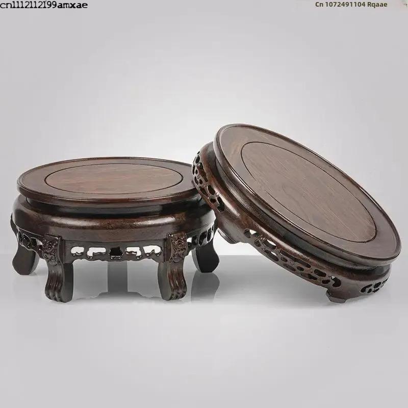 Runder Tisch aus Ebenholz, Han – Bonsai Garden Display Stands Bewertung und Preis