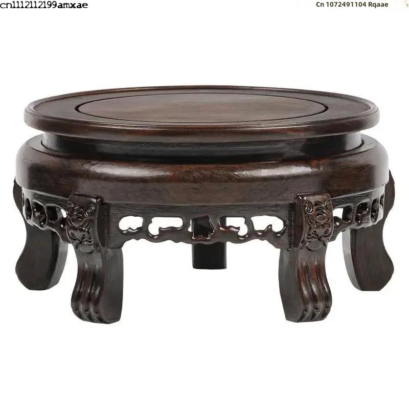 Runder Tisch aus Ebenholz, Han – Bonsai Garden Display Stands Bewertung und Preis